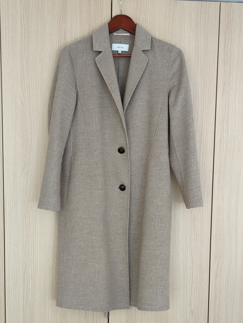 Reiss Wool Blend Wool Coat XS